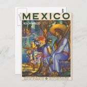 Xochimilco Briefkaart (Voorkant / Achterkant)