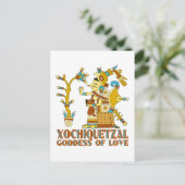 Xochiquetzal Briefkaart (Staand voorkant)