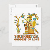 Xochiquetzal Briefkaart (Voorkant / Achterkant)