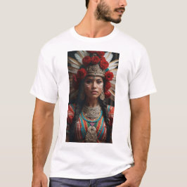 Xochiquetzal - Godin van Jeugd en Plezier T-shirt