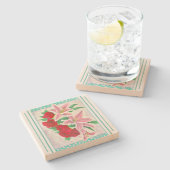 Xochitl Stone Onderzetter (Zijkant)