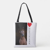 Xoloitzcuintle Canvas tas (Achterkant)