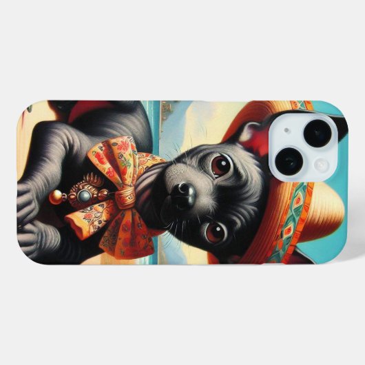  Xoloitzcuintle Case-Mate iPhone Case (Achterkant (horizontaal))