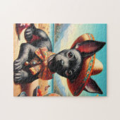 Xoloitzcuintle Legpuzzel (Horizontaal)