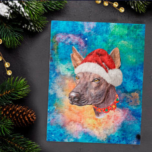 Xoloitzcuintle Perro Mexican Hairless Christmas Legpuzzel