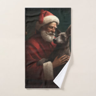 Xoloitzcuintli avec Noël Festif du Père Noël
