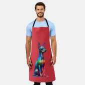 Xoloitzcuintli Dog Schort (Gedragen)