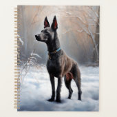 Xoloitzcuintli Laisser neiger Noël (Devant)