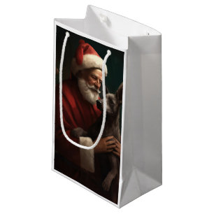 Xoloitzcuintli met Sinterklaas Kerstfeest Klein Cadeauzakje