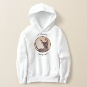 Xoloitzcuintli schilderen - Kute Original Dog Art