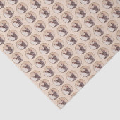 Xoloitzcuintli schilderen - Kute Original Dog Art Tissuepapier (Detail)