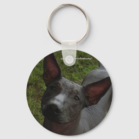 Xoloitzcuintli Sleutelhanger (Voorkant)