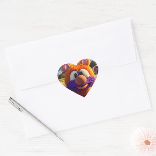 xooribous hart sticker (Envelop)