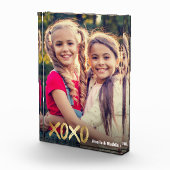 XOXO Best Friends Photo Gold Script BFF Fotoblokken (Rechts)