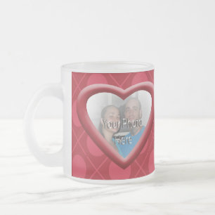 XOXO Coeurs et baisers Photo Mug personnalisable