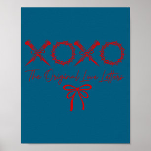 Xoxo De Originele Liebesbrieven Christelijke Valen Poster