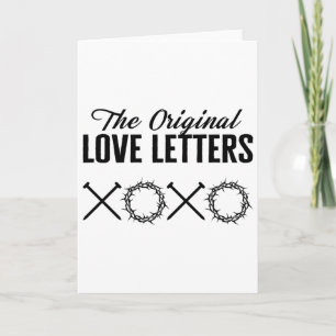 Xoxo De Originele Liebesbrieven Jezus Christelijk Kaart