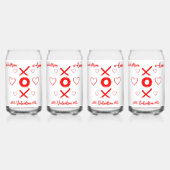 XOXO de Saint-Valentin aux coeurs rouges | (Dos)