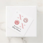 XOXO Donut Bedankjes Labels (In situ)