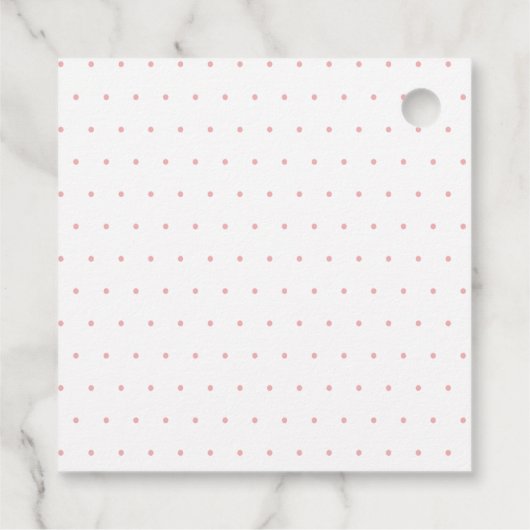 XOXO Donut Bedankjes Labels (Achterkant)