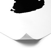 XOXO Embauches et baisers | Poster de la typograph (Coin)