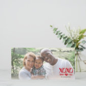 XOXO Flèche coeur Valentin Cartes photos (Debout devant)