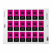 XOXO Forever Adreslabel Etiket (Full Sheet)