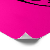 XOXO Forever - Poster crânien sur rose (Coin)