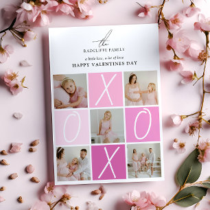 XOXO Fotocollage Valentijnse Feestdagenkaart