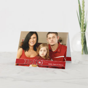 XOXO Fotogevouwen Kaart