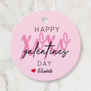 XOXO Happy Galentine's Day Bedankjes Labels