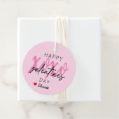 XOXO Happy Galentine's Day Bedankjes Labels (In situ)