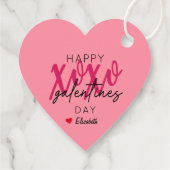 XOXO Happy Galentine's Day Bedankjes Labels (Achterkant)