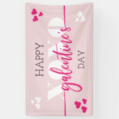 XOXO Happy Glanetine's Day Spandoek (Verticaal)