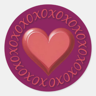XOXO Hart Stickers