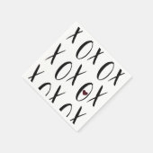 XOXO Heart Servetten (Hoek)