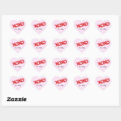 Xoxo Heart Sticker (Vel)