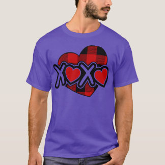 XOXO Heart Valentijnsdag T-shirt
