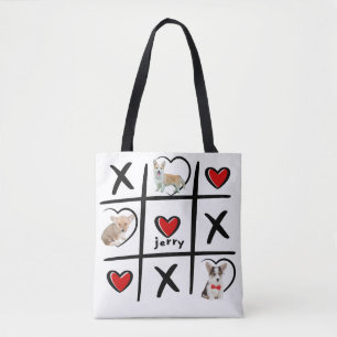 XOXO Huisdierliefhebber Foto's & Naam Draagtas