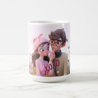 XOXO I Love You Mok - Cute Romantische Cadeau voor