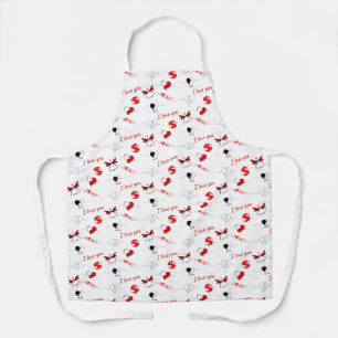 XOXO, ik hou van jou en van je hart Schort