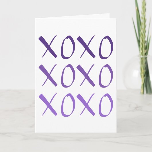 XOXO KAART (Voorkant)