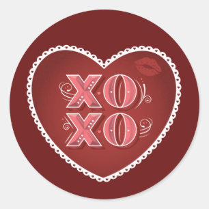 XOXO (Knuffels en Kusjes) / Stickers
