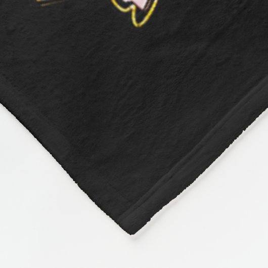 Xoxo knuffels en kussenharten houden van coquette fleece deken (Hoek)