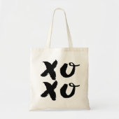 XOXO Knuffels & Kusjes | Canvas tas voor penseelty (Voorkant)