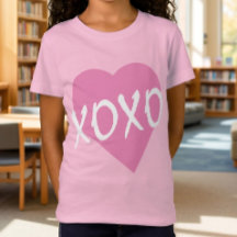 XOXO Knuffels Kusjes Roze Hart Roze Meisjes