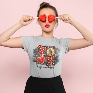 XOXO-liefde nog zorgwekkender, minder hart T-shirt