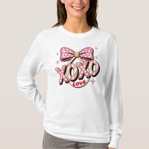 XOXO Liefde Valentijnsdag T-shirt