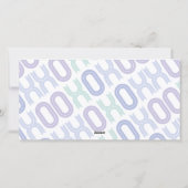 XOXO Little Valentine Boy Photo Faire-part de nais (Dos)