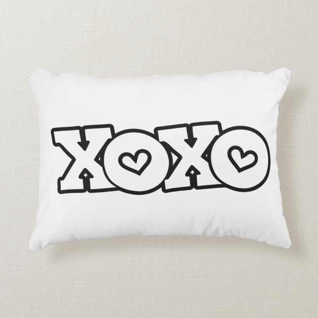 XOXO Love Embrace Accent Kussen (Voorkant)